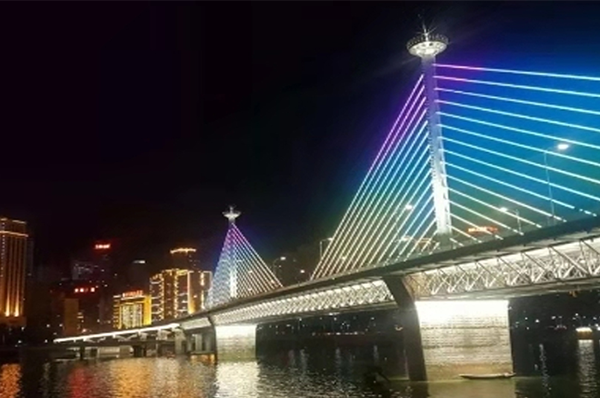 Wanzhou Bridge Lighting